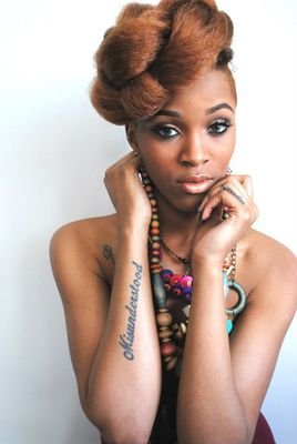 She's classy, sassy, and a little smart-assy. She's a beautiful black woman.