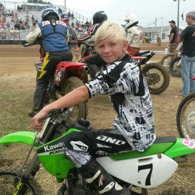 I love dirtbikes BMX I love to play football basketball baseball and I also do wrestling and track