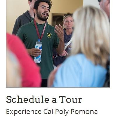 This is the offical account of Cal Poly Pomona's Poly Pathfinder Tour Guides!