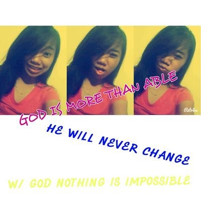 I am a Princess.
Not because I have a Prince
but because
my Father is a King
and He is God.
#BS CIV. ENG.#
#YENGSTER#
