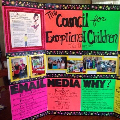YSU Council for Exceptional Children

#Advocate for students with special needs. YSUCEC@gmail.com LIKE us on FB at YSU CEC