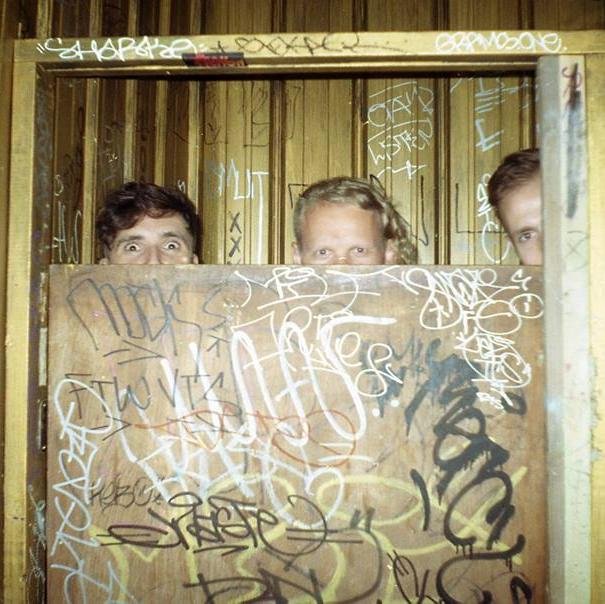 Three dudes. aka: Scmeenix Blunderblurb - a thrash attack, featuring members of the Home Alone 2 choir. 
http://t.co/k81Zv8I3jV