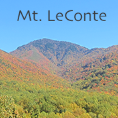 Mt. LeConte is the 3rd highest peak in the Smoky Mountains; elevation:  6,593'
