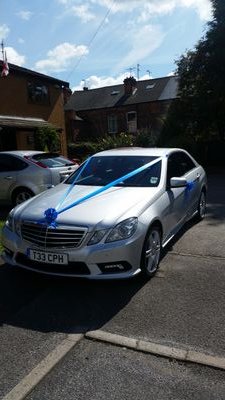 Hire our Mercedes EClass for your special day, We cover Nottingham and surrounding area's.