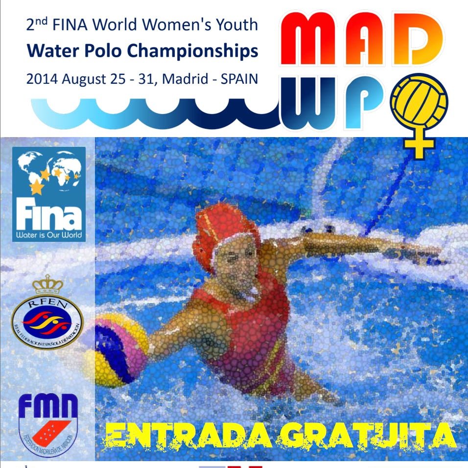 Twitter oficial del Campeonato Mundial Juvenil de Waterpolo Femenino Madrid 2014. ¡Síguenos! #Madrid14WP
