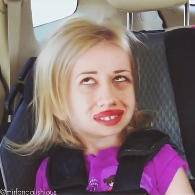 Whats your favorite word? Myself -Miranda Sings