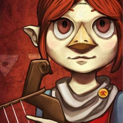Hi! I'm Medli, a Rito, Earth Sage, and my most precious item is my harp. Close friends with Prince Komali, and his grandmother taught me.