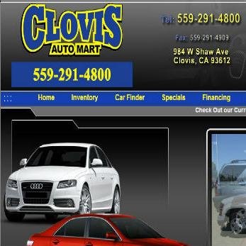 clovis_automart's profile picture. Clovis Auto Mart is a used car dealership that provides their customers with options of Buying, Financing and Servicing a vehicle.