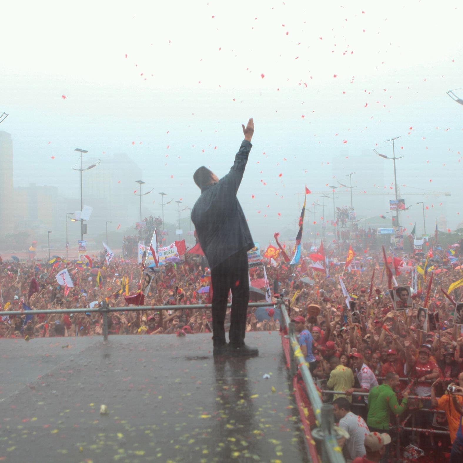 Lluvia de victoria eterna. Te amo Comandante Chavez