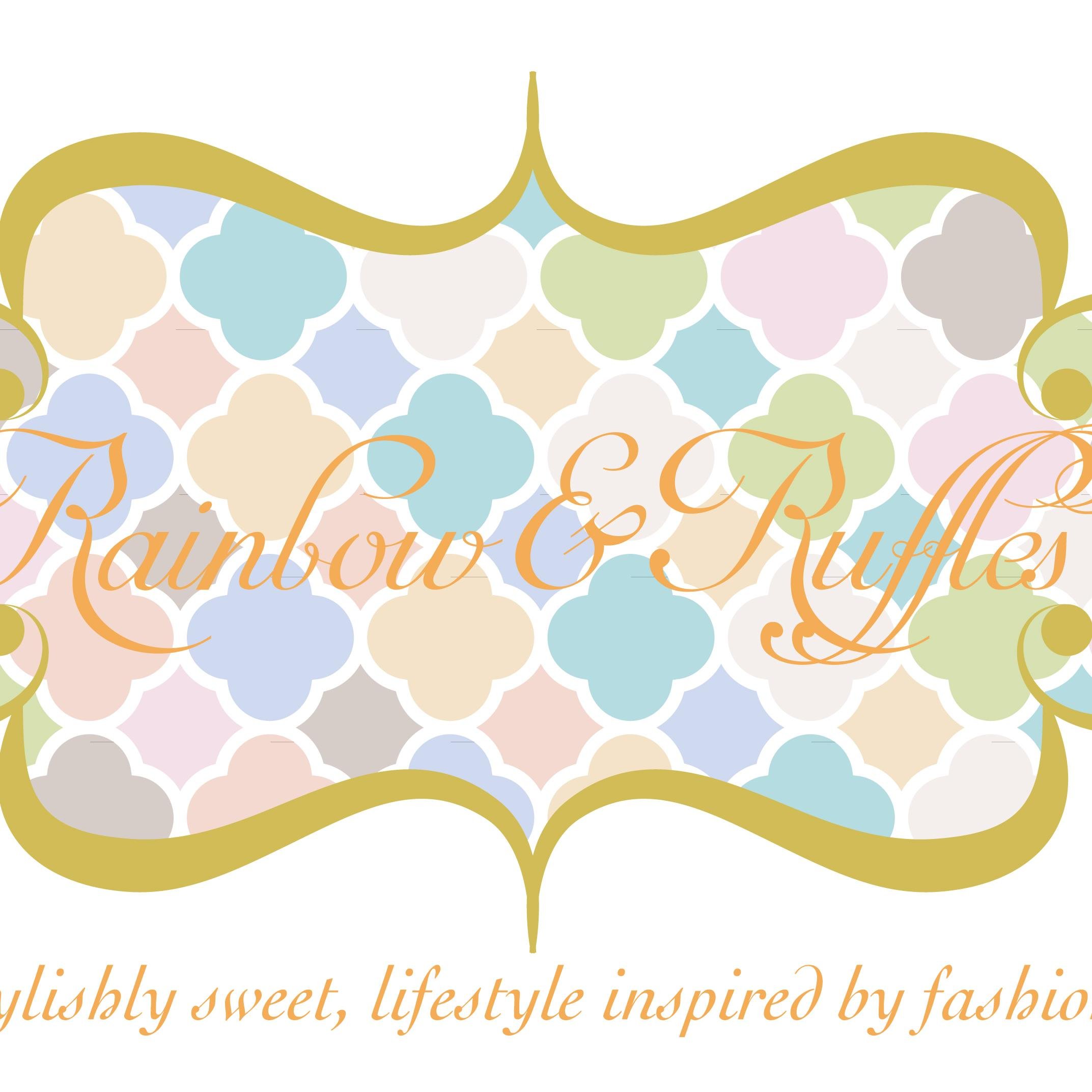 Stylishly Sweets..
follow our IG for more info @rainbowandruffles