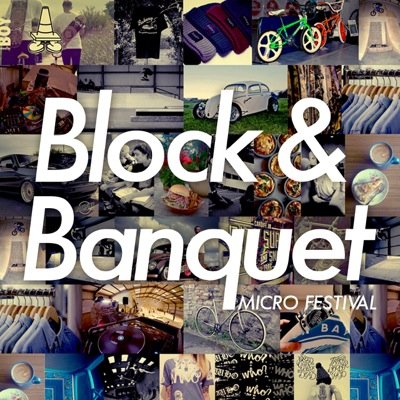 BLOCK AND BANQUET 
MICRO FESTIVAL. 27th September 2014 At Spit & Sawdust
LIVE MUSIC / DJS / HOMEMADE BURGERS / CRAFT BEER / SKATEBOARDING / BMX / GRAFF .....