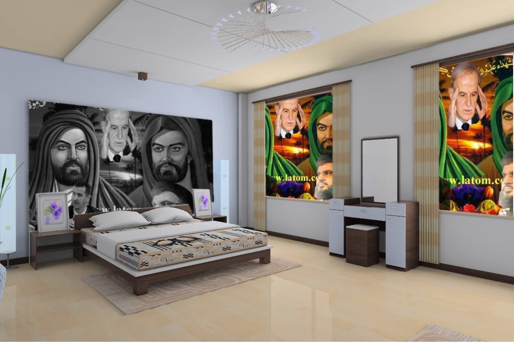 نحن أبناء علي وأبناء حافظ الأسسد لا نهاب موتا