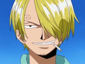 Hi in sanji  ill find the all blue I an the cook for Luffy and the others loves @_Nami_Nami_san_ even though she doesn't love him back