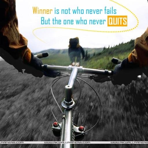 Always do your best. What you plant now, you will harvest later.