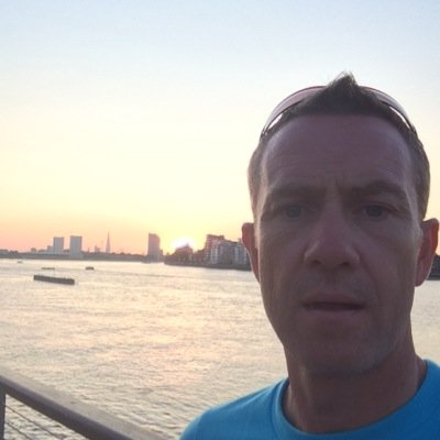 Middle aged man using triathlon as an excuse to wear lycra in public....