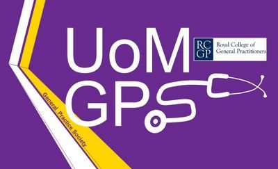 uomgps's profile picture. The University of Manchester General Practice Society, partnered with the RCGP Get in touch: uomgps@gmail.com