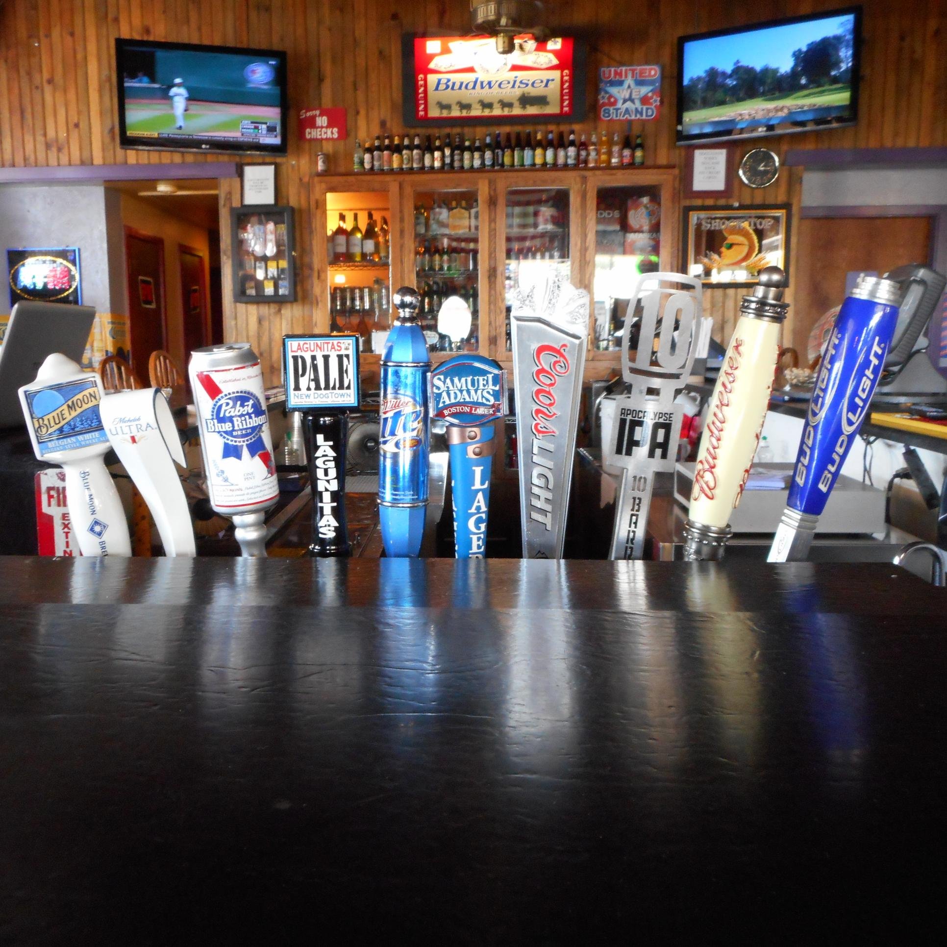 Hooligans Pub: A place of cold refreshments, nice un-downtown-y atmosphere, and just plain great people.