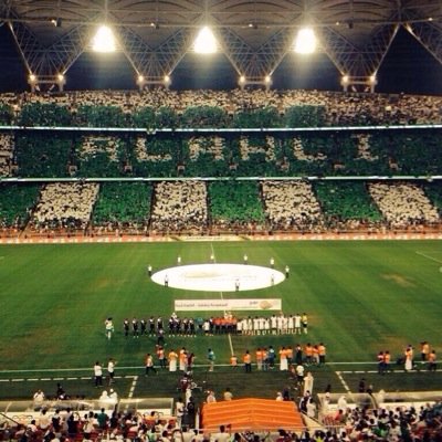 حساب مخصص لتيفو نادي الأهلي السعودي  #alahli