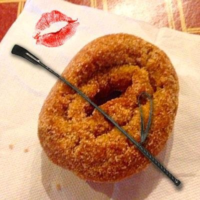 On Jan 7, 2015, I made my favorite poet, Shane @Koyczan crave an apple donut. Achievement unlocked! List of #RP characters in twitlonger below. xo #LaAppleDonut