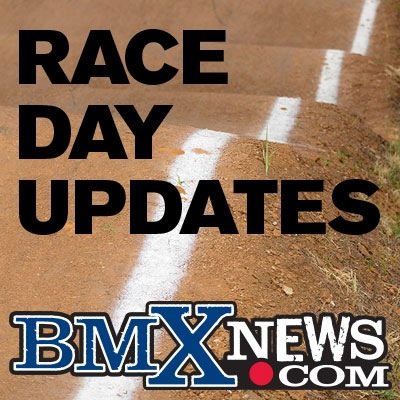 Follow this account for high-volume race day tweets, and @bmxnow / @bmxnews for every day tweets