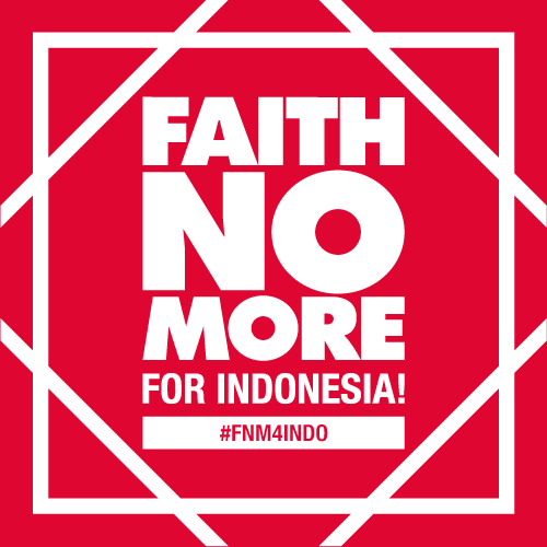 Hey kalian, ingin band @FaithNoMore show di Indonesia? Ayo, kampanyekan! Iseng-iseng berhadiah, FAITH NO MORE FOR INDONESIA! #FNM4INDO
