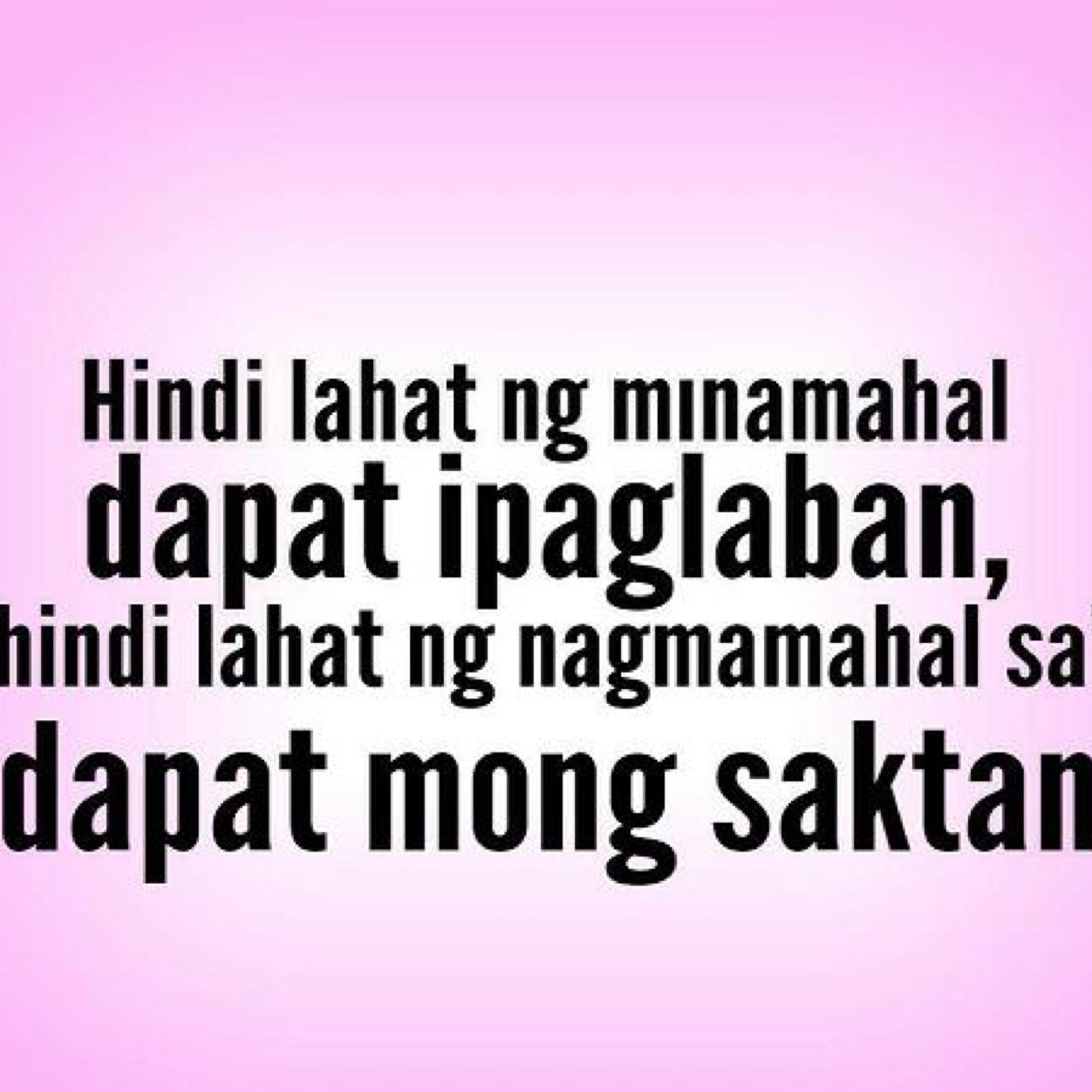 Tagalog Quotes on Twitter "Its not hard to sacrifice everything Tagalog Quotes