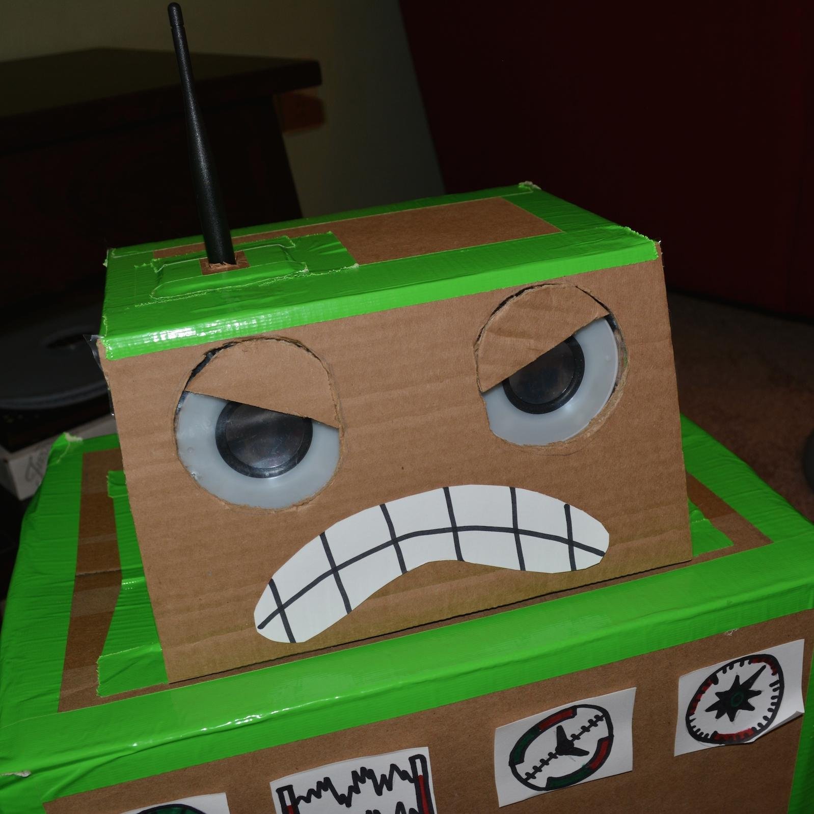 BacliffKillbot's profile picture. An insane cardboard robot. Has an insatiable hunger for catfish. Probably wants to kill all humans. Not affiliated with the Royal Navy. BEEP.