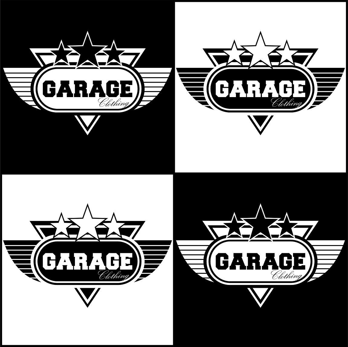 New Logo Garage Clothing.. :)