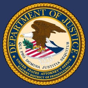 Official account of the US Attorney's Office, Eastern District of Pennsylvania. We don't collect or review comments/messages. Learn more http://t.co/21DDjWKZrf