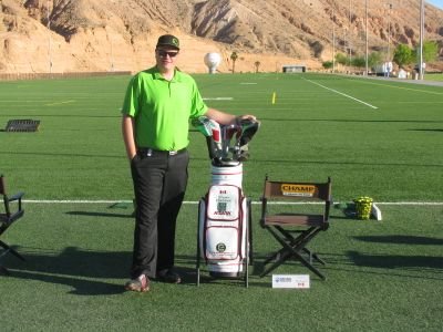 Truck salesman extraordinaire/golf ball smasher