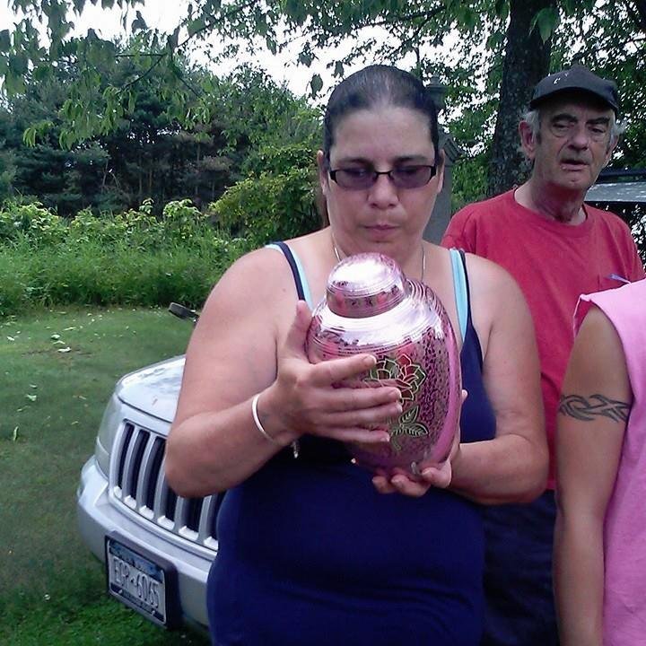 headstone for my mother