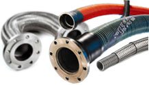 Metal hose, Bulk tube/braid, end fitted assemblies. Composite hose: Strip wound hose, Gas meter connectors, vibration eliminators and PTFE assemblies.