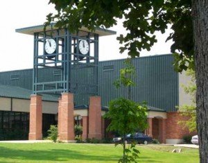 Eula Dees Memorial Library, located on the main campus at Northeast Mississippi Community College