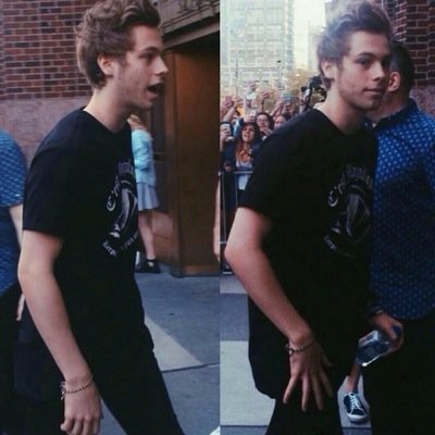 hiiii, could you please follow @holylucashemmo and ask for a follow back :) x