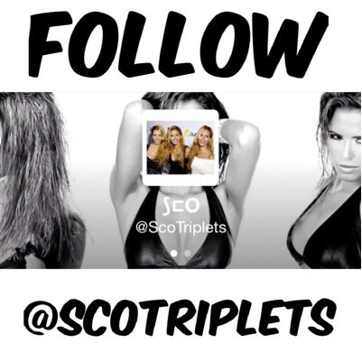 Follow  @scotriplets !! We L.O.V.E. the triplet sisters.