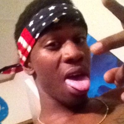 Pants low, afro, no shirt, blowing purp. I'm not a star, I'm just a regular ol' hood nigga