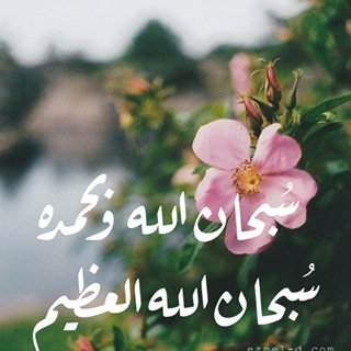 #صدقه جاريه / لاإله إلا أنت سبحانك إني كنت من الظالمين .