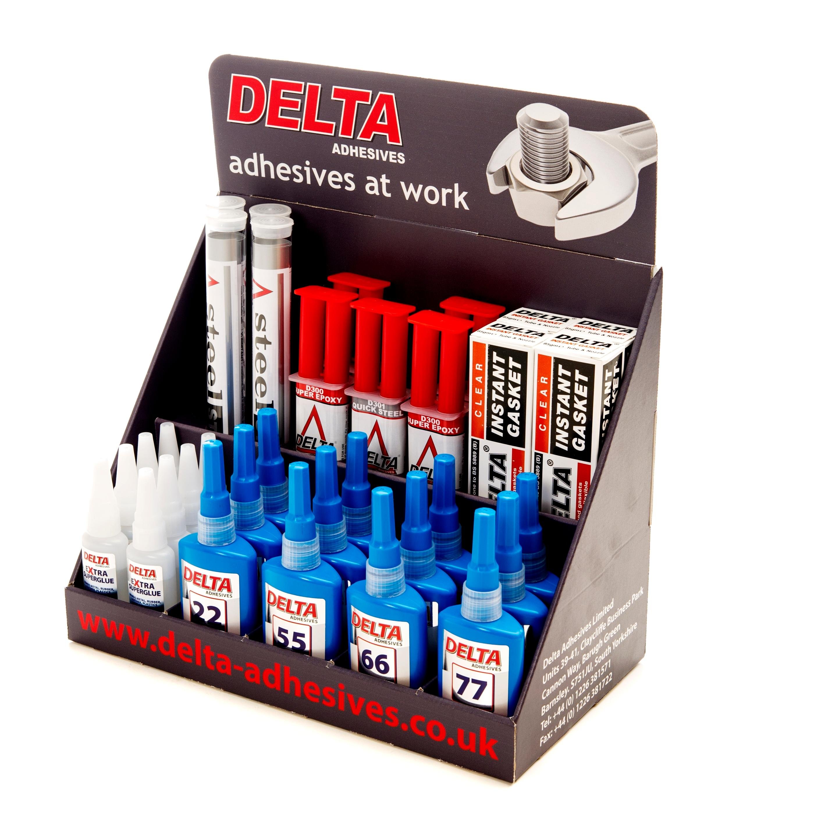 Delta Adhesives, state of the art manufacturers & formulators of engineering adhesives & sealants. Working with distributors throughout the UK & Europe.