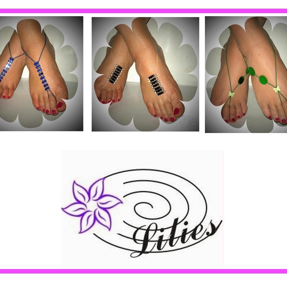 BareFootSandals Lilies
Ukras za bosa stopala ili dodatak elegancije cipeli