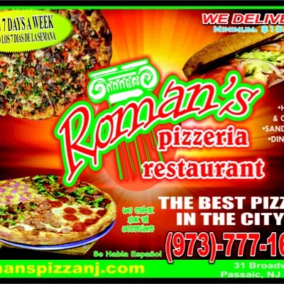 Celebrating our 10th year as the best pizzeria in Passaic!