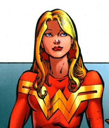Protege of Wonder Woman. Daughter of Zeus. The current Wonder Girl.