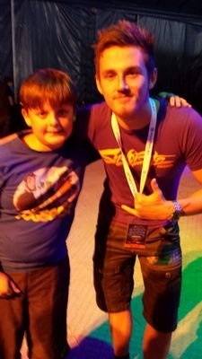 I love Syndicate, Ali-A and The yogscast. I went to i52 and met them all
