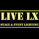 Live LX supply lighting equipment for shows events and tours all over the UK and in Europe.