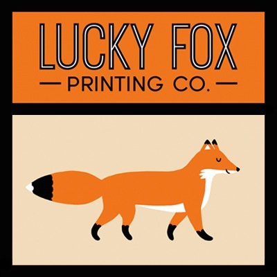 LuckyFoxPrints's profile picture. Lucky Fox Printing Co. is a small, Seattle based screen printing company. We focus mostly on celebrating the things we like - beer, food, football, dogs, etc.