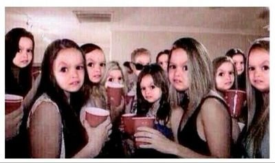 You can't sit with us! I follow back