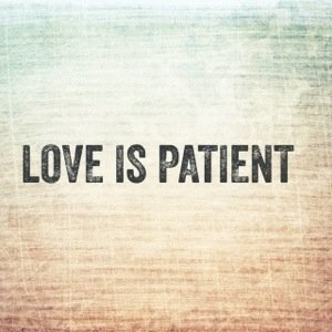 Whatever the reason you're apart, love worth having is worth waiting for, and you just have to be patient until you can be together again.