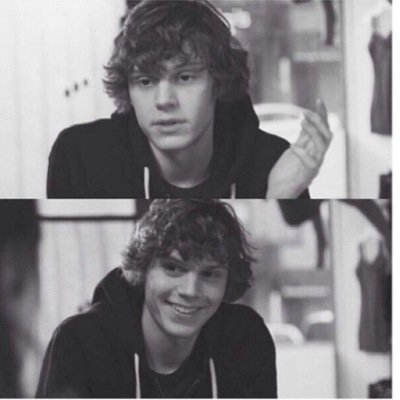stressed, depressed and Evan Peters obsessed