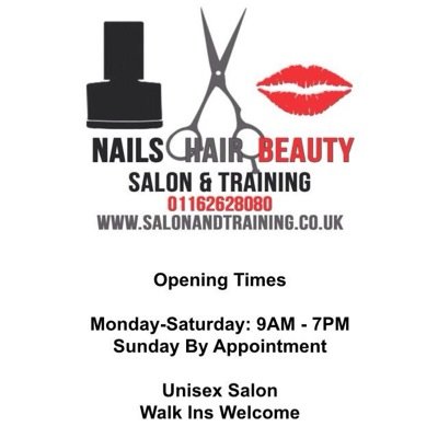 We are a hair beauty and nail salon offering affordable treatments to ladies and gents. Excellent treatments with excellent costumer service. Call 01162628080.