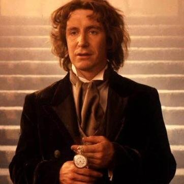 I give the 1996 Doctor Who TV movie a 10/10. Paul McGann. Matt Smith.