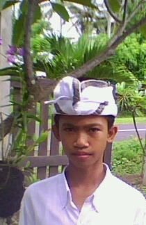 Siswa di SMP N 1 Negara.